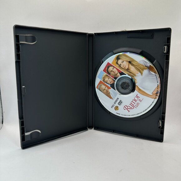 Rumor Has It DVD Full-Screen Edition Starring Jennifer Aniston Rated PG-13 - Picture 3 of 3